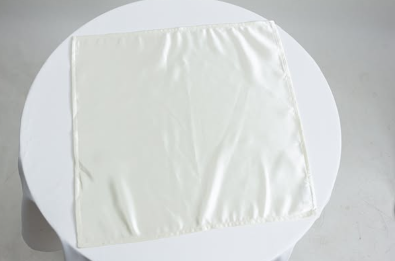 100% COTTON PLAIN WHITE NAPKIN