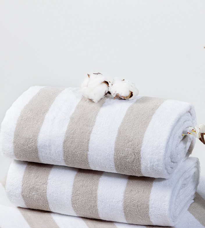 100%- COTTON - BEACH/POOL TOWELS