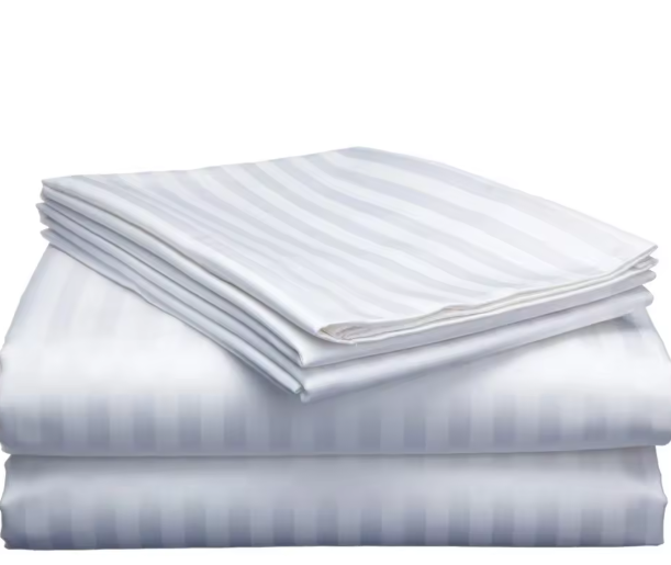 100% - 300TC(THREAD COUNT) STRIPE BEDSHEETS