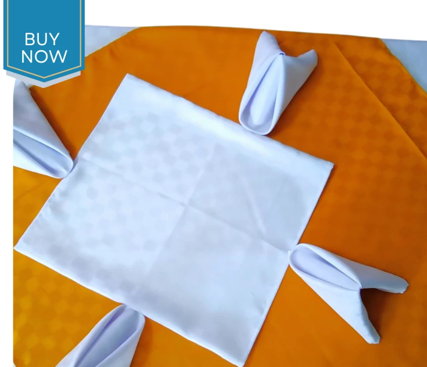 100%COTTON - DAMASK NAPKINS