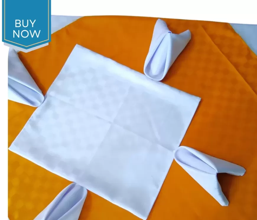 100% Cotton – Damask Napkins